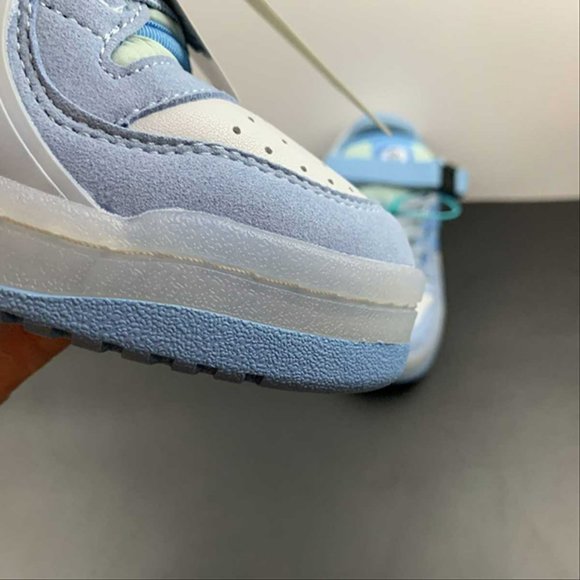 adidas Forum Buckle Low Bad Bunny Blue Tint Mens Sneakers - Picture 10 of 15